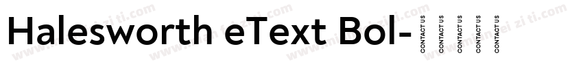Halesworth eText Bol字体转换
